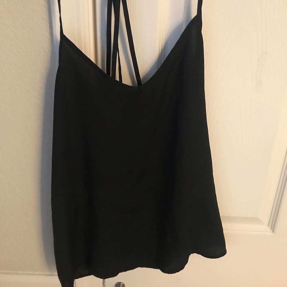 Black Silk Tank
